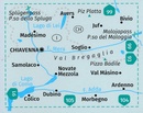 Wandelkaart 92 Valchiavenna - Val Bregaglia | Kompass