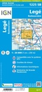 Wandelkaart - Topografische kaart 1225SB Legé | IGN - Institut Géographique National