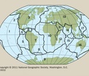 Wereldkaart Dynamic earth plate tectonics, 92 x 61 cm | National Geographic Wereldkaart Dynamic earth plate tectonics, 92 x 61 cm | National Geographic