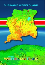 Atlas Suriname wereldland | Hebri