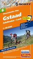 Gstaad / Adelboden / Lenk MTB kaart