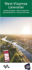 Wandelkaart Wandelnetwerk BE Leievallei | Westtour