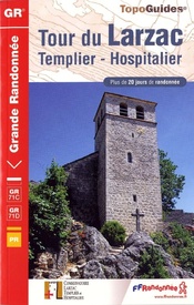 Wandelgids - Opruiming 710 OUDE DRUK Tour du Larzac - Templier | FFRP