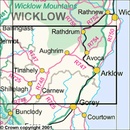 Topografische kaart - Wandelkaart 62 Discovery Carlow, Wexford, Wicklow | Ordnance Survey Ireland