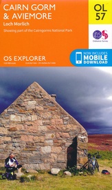 Wandelkaart - Topografische kaart OL57 Explorer Cairn Gorm, Aviemore | Ordnance Survey