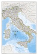Wandkaart 02297 Italië - Italy | 59 x 87 cm | National Geographic