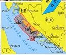 Wegenkaart - landkaart - Fietskaart Dalmatië - Dalmacija kaartenset | Kartografija