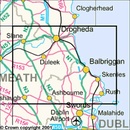 Topografische kaart - Wandelkaart 43 Discovery Dublin, Louth, Meath | Ordnance Survey Ireland