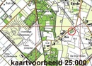 Topografische kaart - Wandelkaart 6D Bergum, Burgum | Kadaster
