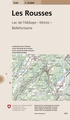 Wandelkaart - Topografische kaart 1240 Les Rousses | Swisstopo