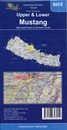 Wandelkaart NA518 Upper and Lower Mustang | Himalayan Maphouse
