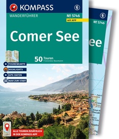 Wandelgids 5746 Kompass Wanderführer Comer See - Como Meer | Kompass