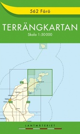 Wandelkaart - Topografische kaart 562 Terrängkartan Fårö | Lantmäteriet