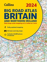 Big Road Atlas Britain and Northern Ireland 2024 | A3 | Ringband