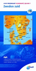 Wegenkaart - landkaart Scandinavië /IJsland 7. Zweden zuid | ANWB Media