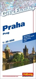 Stadsplattegrond City Flash Praha - Praag | Hallwag