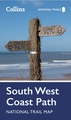 Wandelkaart National Trail Map South West Coast Path | Collins