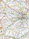 Wegenkaart - landkaart Road Map East Anglia  | A-Z Map Company
