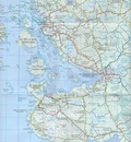 Topografische kaart - Wandelkaart 01 Discovery Donegal (NW) | Ordnance Survey Ireland