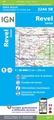 Wandelkaart - Topografische kaart 2244SB Revel, St-Félix-Lauragais, Sorèze | IGN - Institut Géographique National
