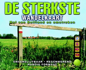 Wandelkaart De sterkste wandelkaart Hof van Delfland en omstreken | Buijten & Schipperheijn