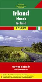 Wegenkaart - landkaart Ierland | Freytag & Berndt