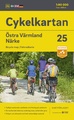 Fietskaart 25 Cykelkartan Östra Värmland - Närke - oost Varmland | Norstedts