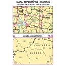 Topografische kaart 84 MT50 Espinosa de los Monteros | CNIG - Instituto Geográfico Nacional1