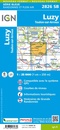 Wandelkaart - Topografische kaart 2826SB Luzy, Toulon-sur-Arroux | IGN - Institut Géographique National