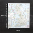 Wegenkaart - landkaart Great British Adventure Map | Strumpshaw, Tincleton & Giggleswick's Marvellous Maps