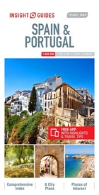 Wegenkaart - landkaart Travel Map Spain (Spanje) & Portugal | Insight Guides
