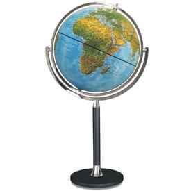 Wereldbol - Globe 64 cm natuurkundig - luxe uitvoering | Stella Nova 