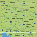 Wegenkaart - landkaart 6 Tsjechië, Slowakije, Hongarije | ANWB Media
