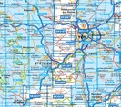 Wandelkaarten IGN 25.000 Ardeche - Rhone vallei Noord