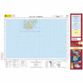 Topografische kaart 774 MT50 Ila de Cabrera (Mallorca) | CNIG - Instituto Geográfico Nacional1