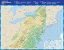Wegenkaart - landkaart Planning Map Mid-Atlantic USA | Lonely Planet
