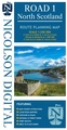 Wegenkaart - landkaart 1 North Scotland - Orkney - Shetland - Noord Schotland | Nicolson