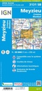 Wandelkaart - Topografische kaart 3131SB Meyzieu | IGN - Institut Géographique National