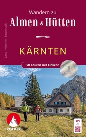 Wandelgids Wandern zu Almen und Hütten Kärnten | Rother Bergverlag