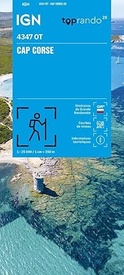 Wegenkaart - landkaart 4347OT Cap Corse | IGN - Institut Géographique National