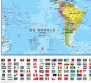 Wereldkaart Politiek , 68 x 53 cm | Maps International Wereldkaart 62P-mvl Politiek, 68 x 53 cm | Maps International