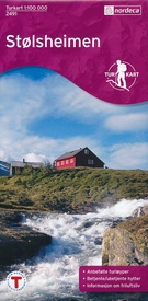 Wandelkaart 2491 Turkart Stølsheimen | Nordeca