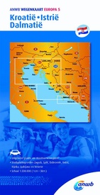Wegenkaart - landkaart Europa 5. Kroatië/Istrië/Dalmatië | ANWB Media