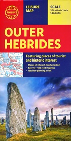 Wegenkaart - landkaart Outer Hebrides | Philip's Maps