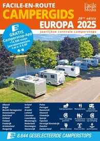 Reisgids Facile-en-Route Campergids Europa 2025 | Facile Media B.V.