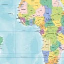 Wereldkaart Equal Earth | Politiek Small | 100 x 56 cm | Kaarten en Atlassen.nl