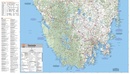 Wegenkaart - landkaart Tasmanië - Tasmania (tweezijdig) | Hema Maps