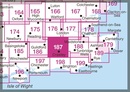 Wandelkaart - Topografische kaart 187 Landranger  Dorking, Reigate & Crawley area | Ordnance Survey