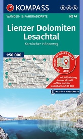 Wandelkaart 47 Lienzer Dolomiten - Lesachtal | Kompass