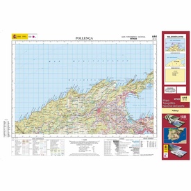 Topografische kaart 644 MT50 Pollença (Mallorca) | CNIG - Instituto Geográfico Nacional1